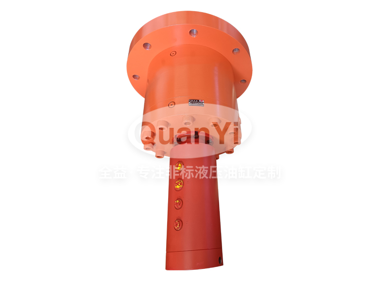 常州全益機(jī)械制造有限公司-重卷切邊卷取機(jī)用旋轉(zhuǎn)液壓缸300/160-65（配旋轉(zhuǎn)接頭）300/160-65（配旋轉(zhuǎn)接頭）